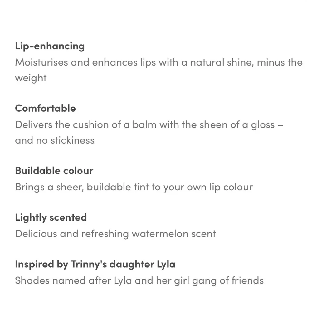 TRINITY LIP GLOW